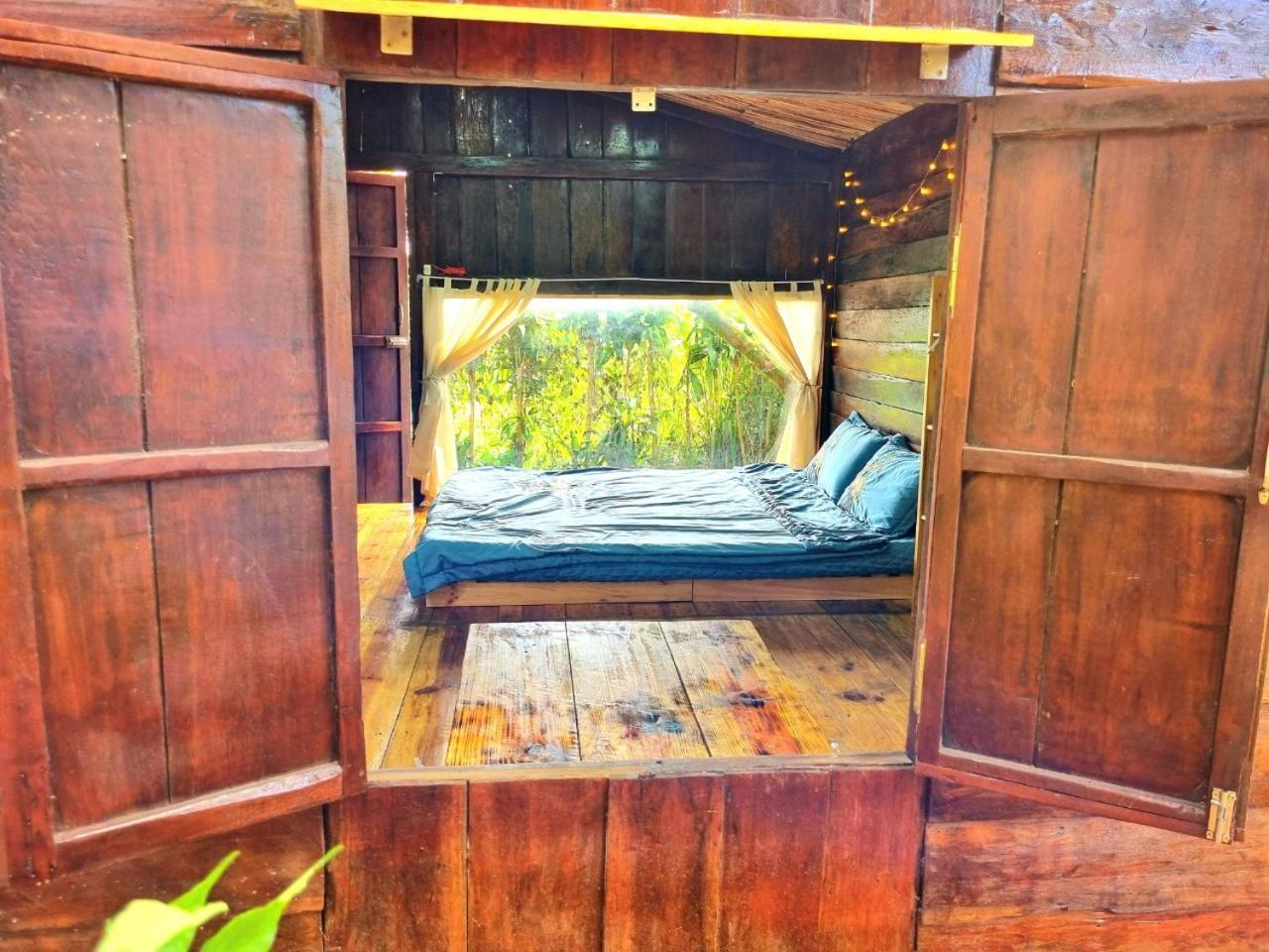 Homestay Vuon Trai Cay Nhiet Doi Vo Uu Garden Баолок Экстерьер фото