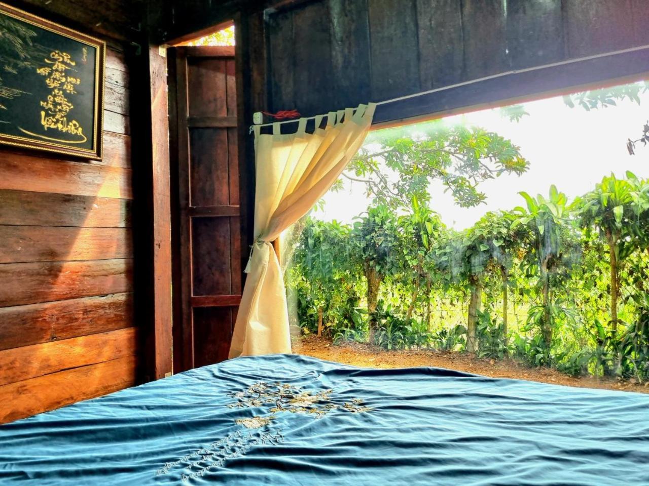 Homestay Vuon Trai Cay Nhiet Doi Vo Uu Garden Баолок Экстерьер фото