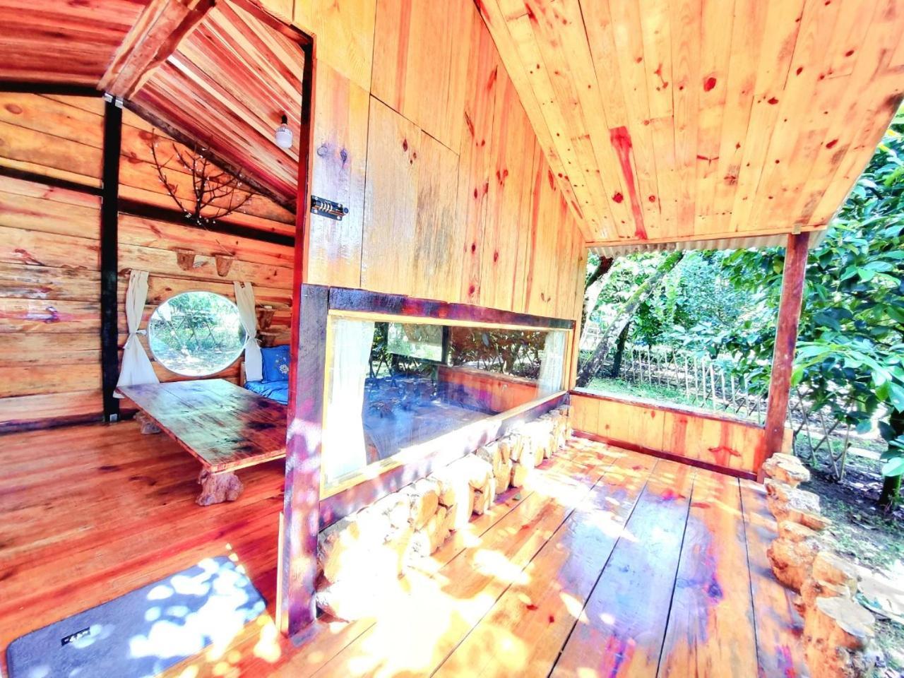 Homestay Vuon Trai Cay Nhiet Doi Vo Uu Garden Баолок Экстерьер фото