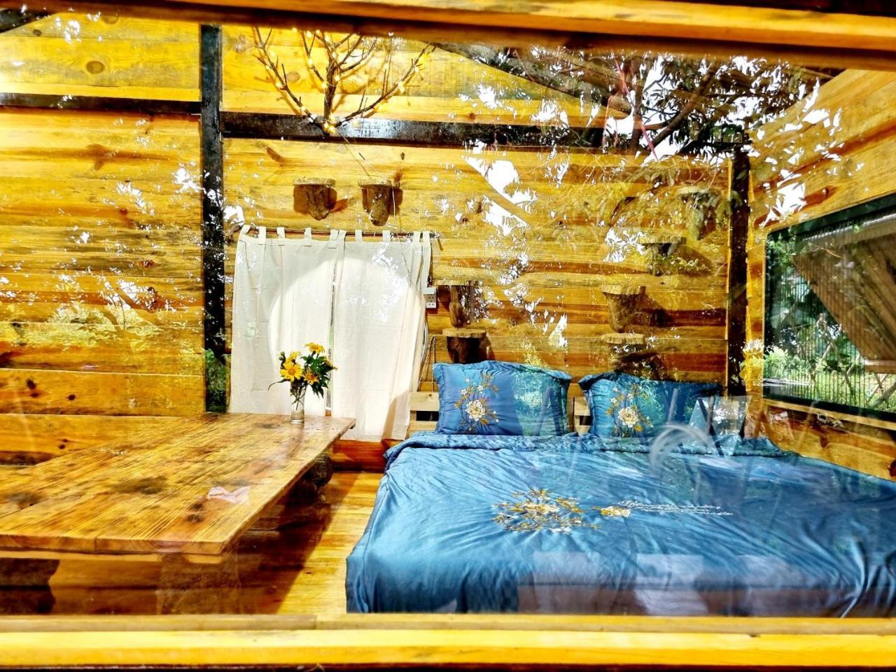 Homestay Vuon Trai Cay Nhiet Doi Vo Uu Garden Баолок Экстерьер фото