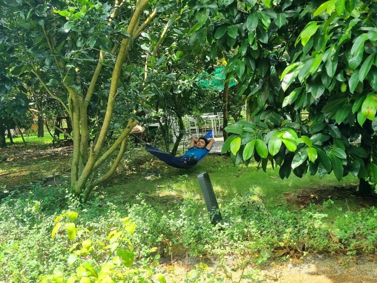 Homestay Vuon Trai Cay Nhiet Doi Vo Uu Garden Баолок Экстерьер фото
