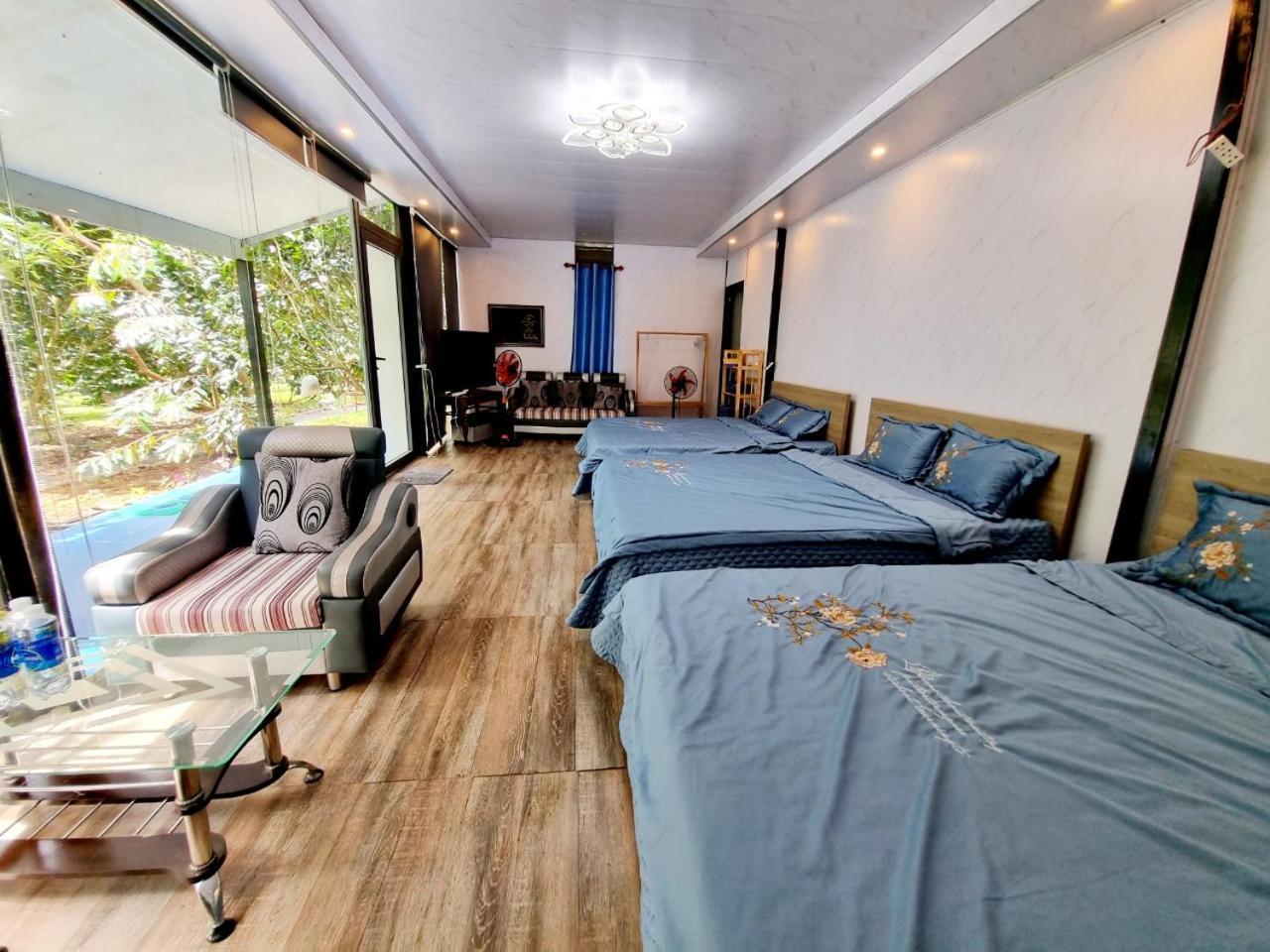 Homestay Vuon Trai Cay Nhiet Doi Vo Uu Garden Баолок Экстерьер фото