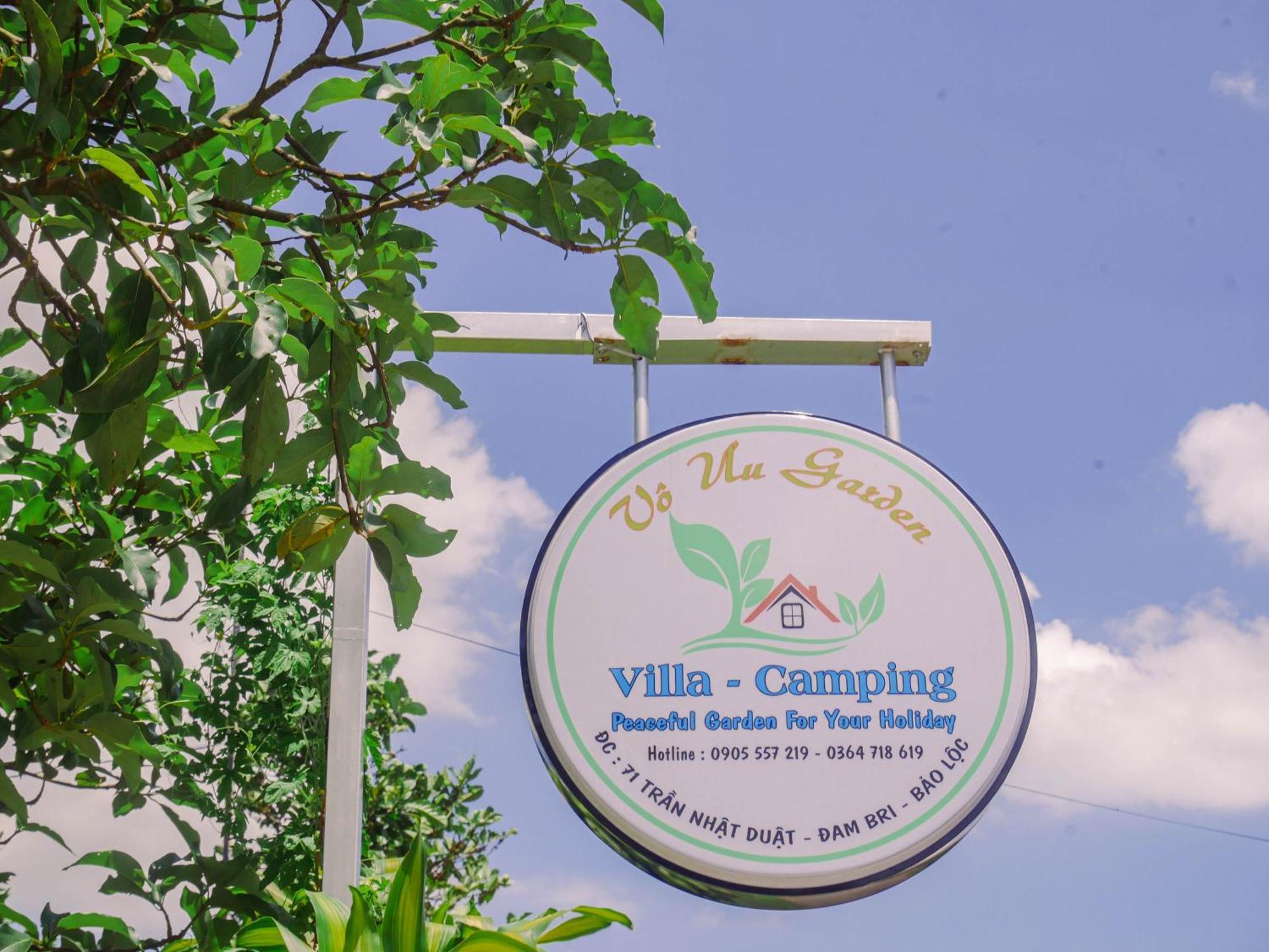 Homestay Vuon Trai Cay Nhiet Doi Vo Uu Garden Баолок Экстерьер фото