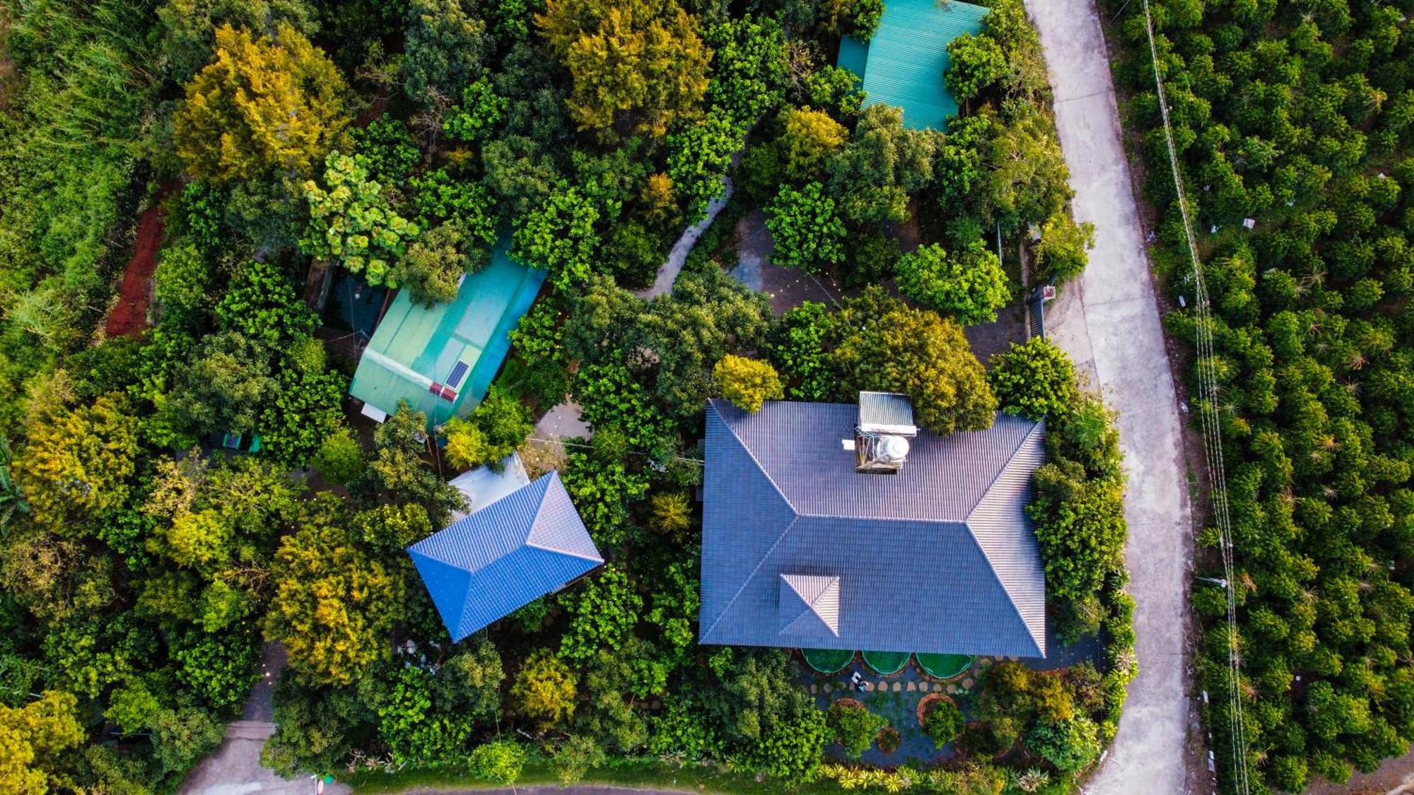 Homestay Vuon Trai Cay Nhiet Doi Vo Uu Garden Баолок Экстерьер фото