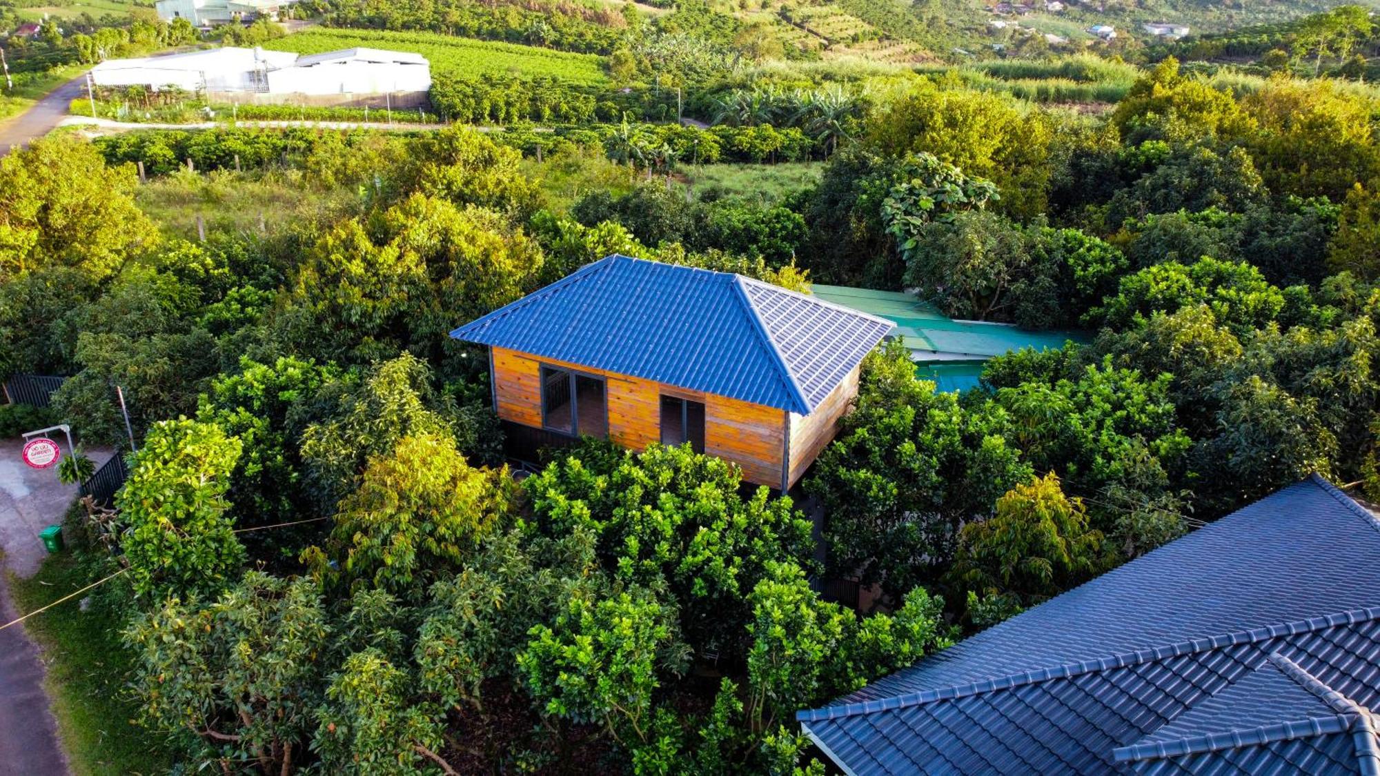 Homestay Vuon Trai Cay Nhiet Doi Vo Uu Garden Баолок Экстерьер фото